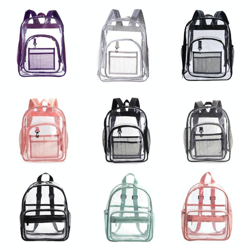 Waterproof Pvc Backpack for Students - Compact and Durable - Candy Colour Green 3