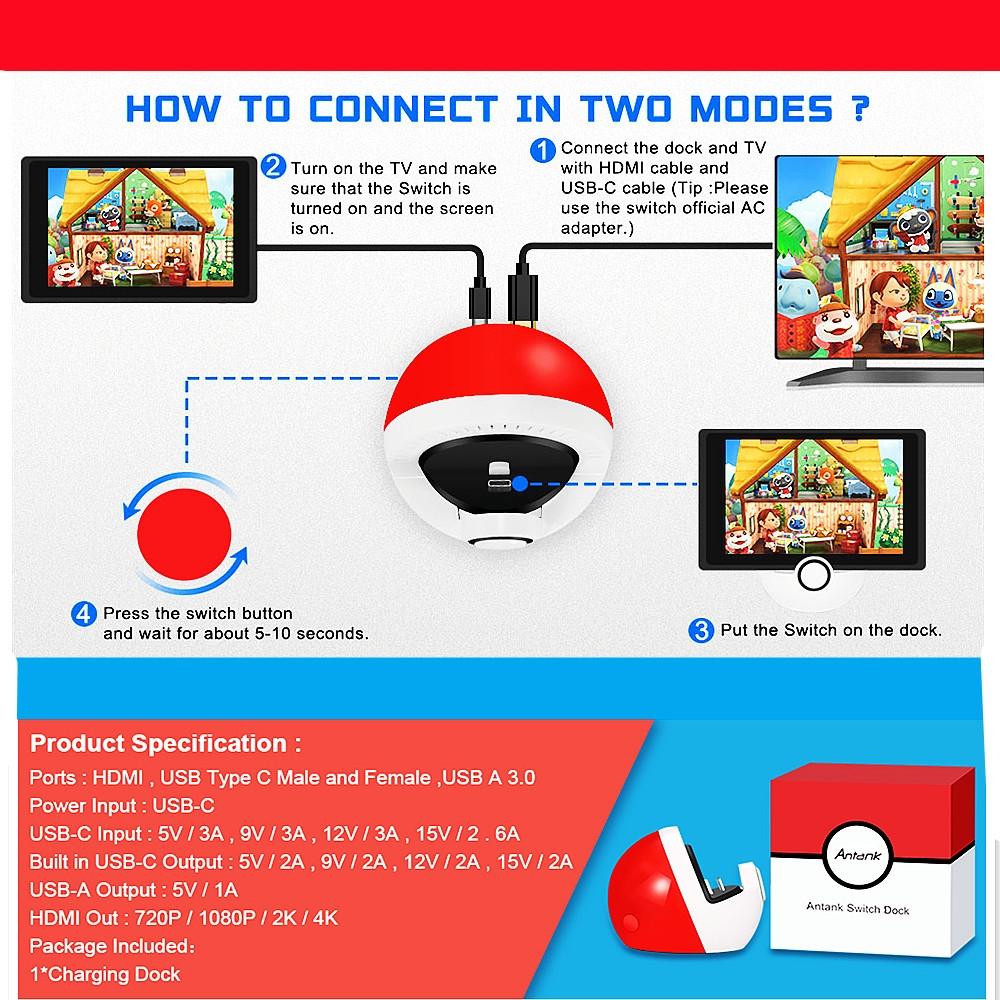 Nintendo Switch Hdmi Charger - Compact and Efficient 9