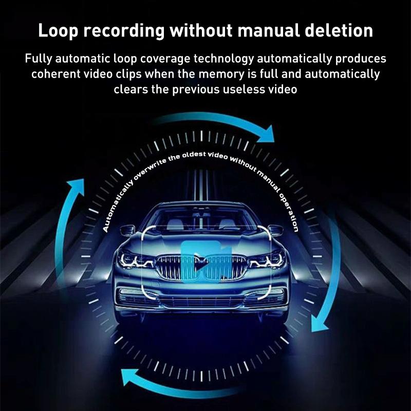 Night Vision Wifi F1 Car Driving Recorder - Hidden Hd 7