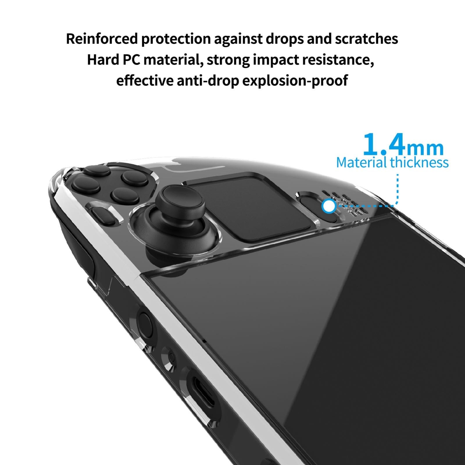 Crystal Hard Shell Case for Game Console - Split Design 5