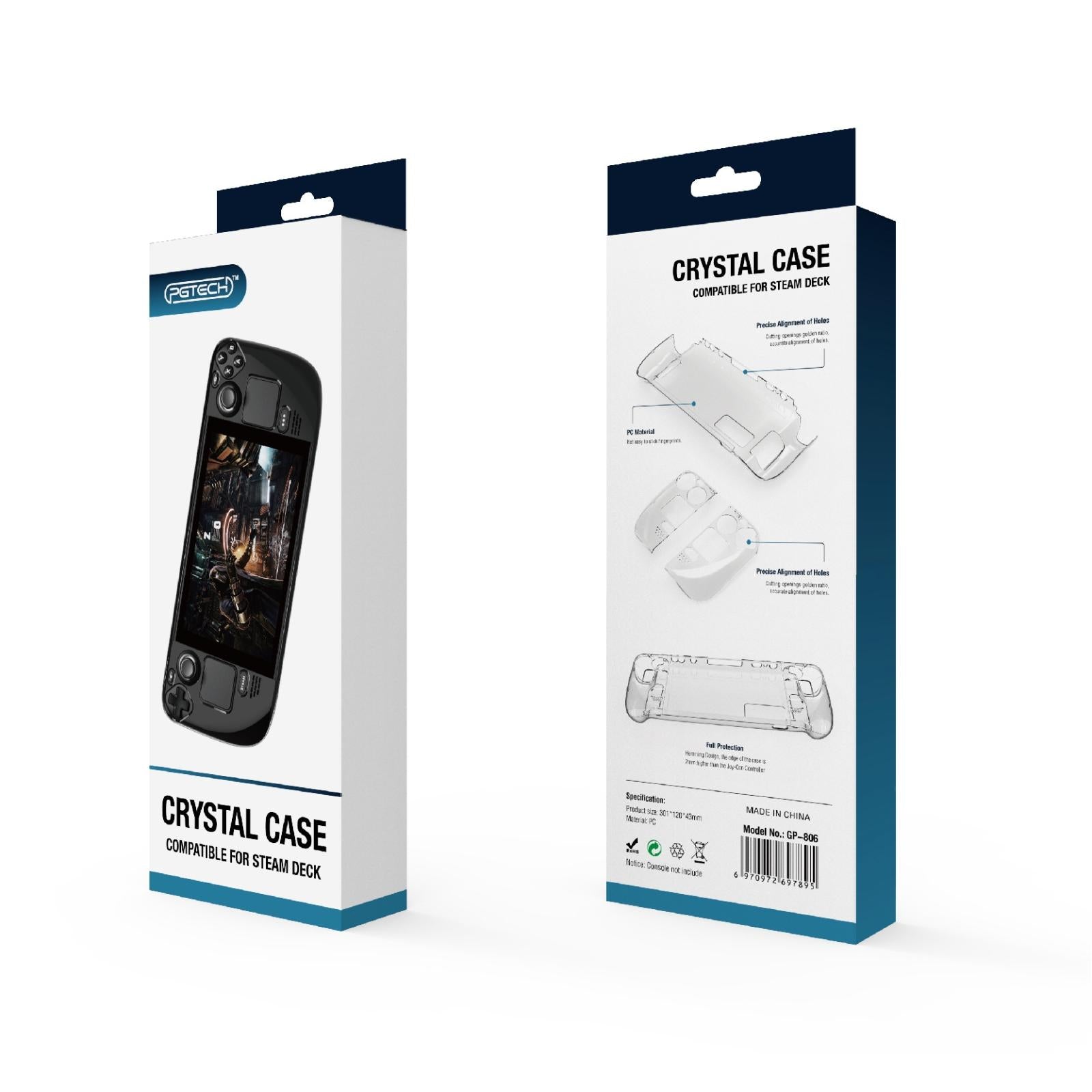 Crystal Hard Shell Case for Game Console - Split Design 8