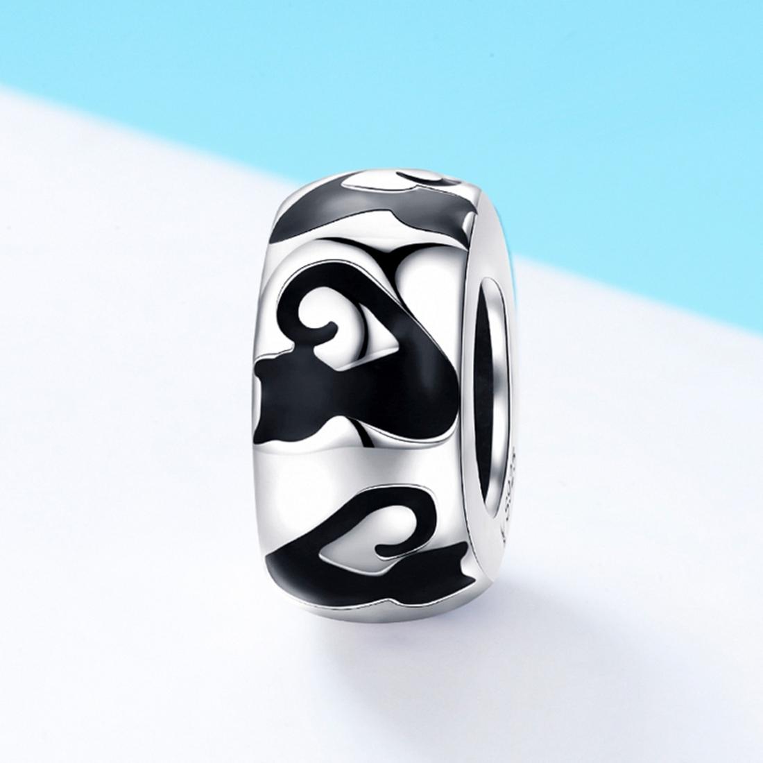 925 Sterling Silver Cat Silhouette Pendant For Diy Bracelets & Necklaces 3