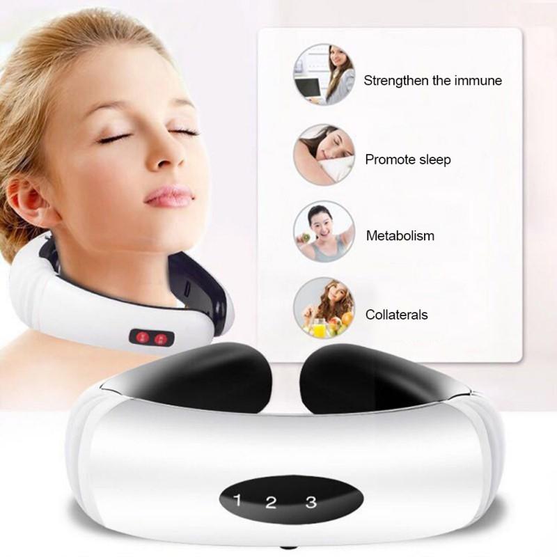 Portable Electric Neck Massager Battery Powered 13