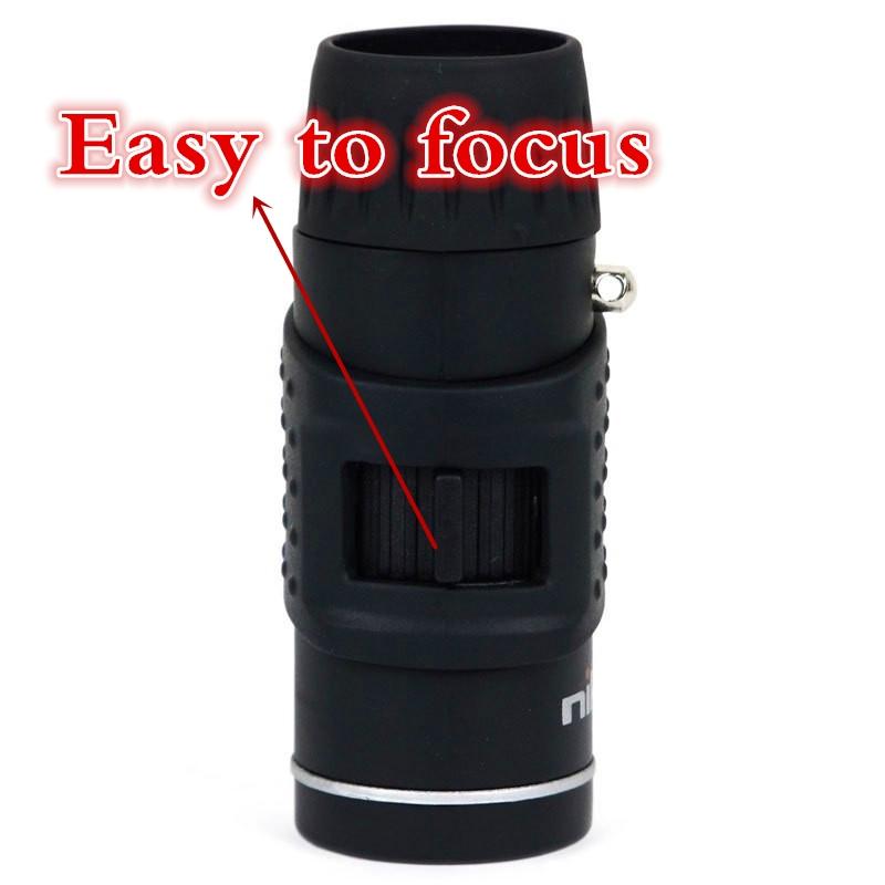 High Definition Dual Focus Monocular Telescope - Portable And Professional 4