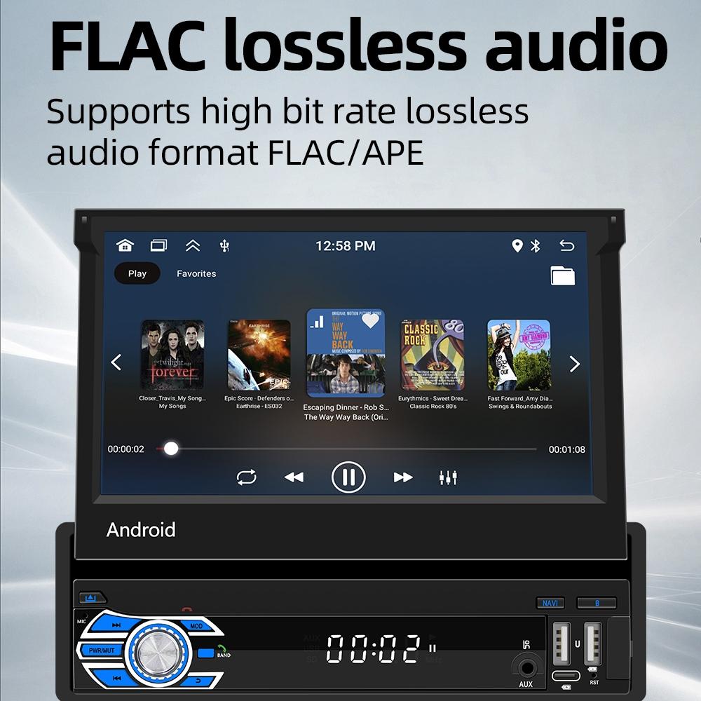 7 Inch Android Car Gps Navigation Bluetooth Stereo Radio Mirror Link Fm Wifi 7