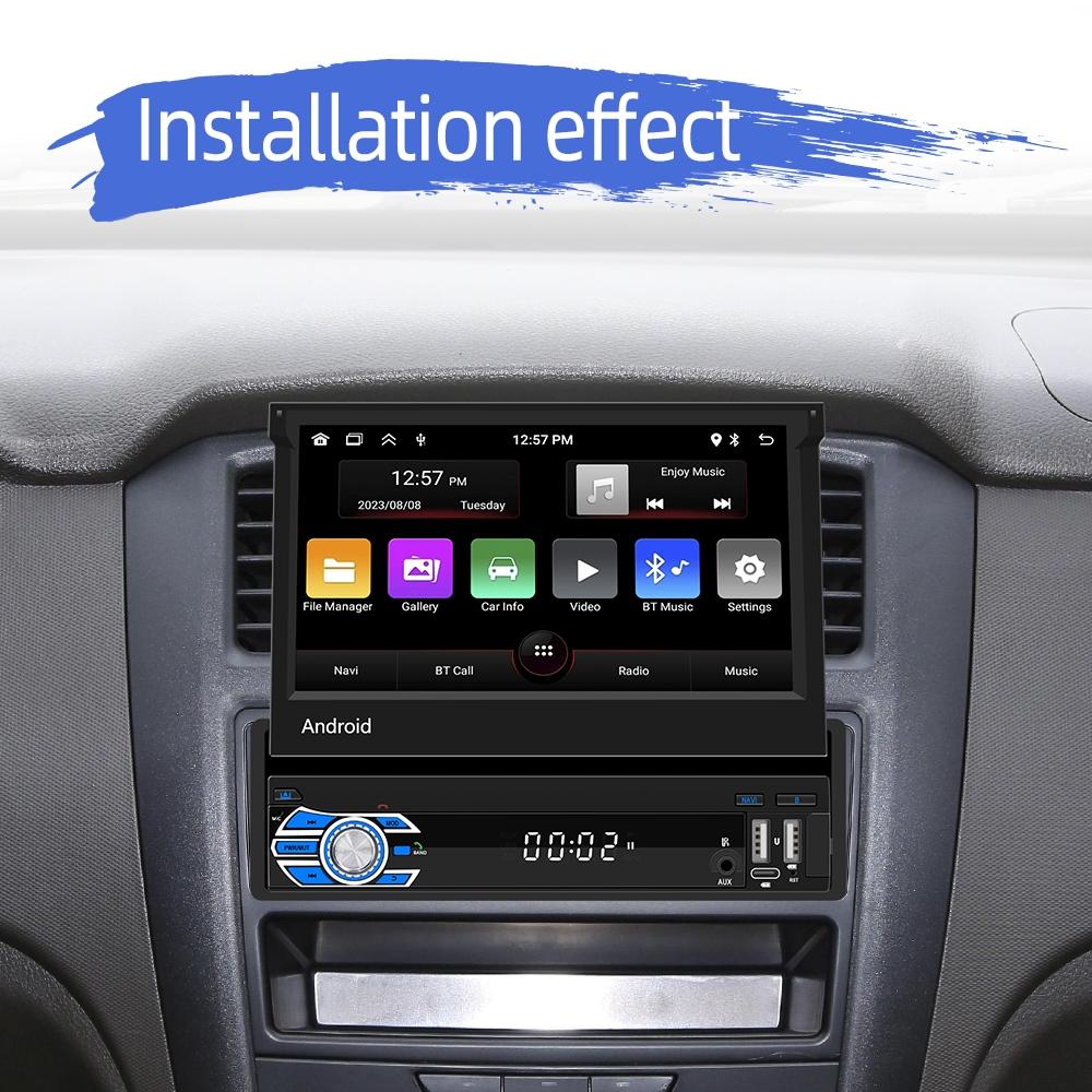 7 Inch Android Car Gps Navigation Bluetooth Stereo Radio Mirror Link Fm Wifi 10