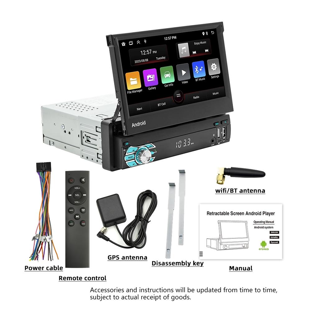 7 Inch Android Car Gps Navigation Bluetooth Stereo Radio Mirror Link Fm Wifi 11