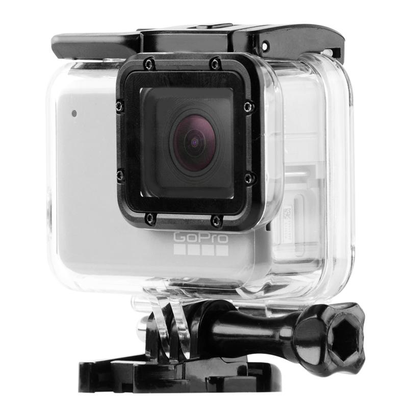 Waterproof Touch Back Cover for Gopro Hero7 - White / Silver 3