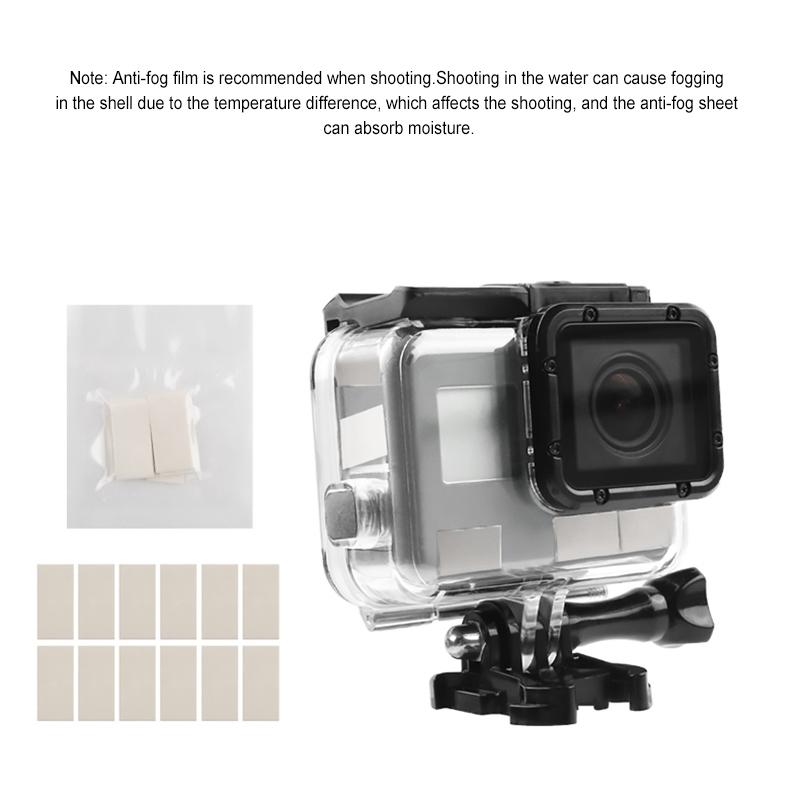 Waterproof Touch Back Cover for Gopro Hero7 - White / Silver 5