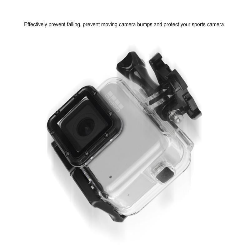 Waterproof Touch Back Cover for Gopro Hero7 - White / Silver 6