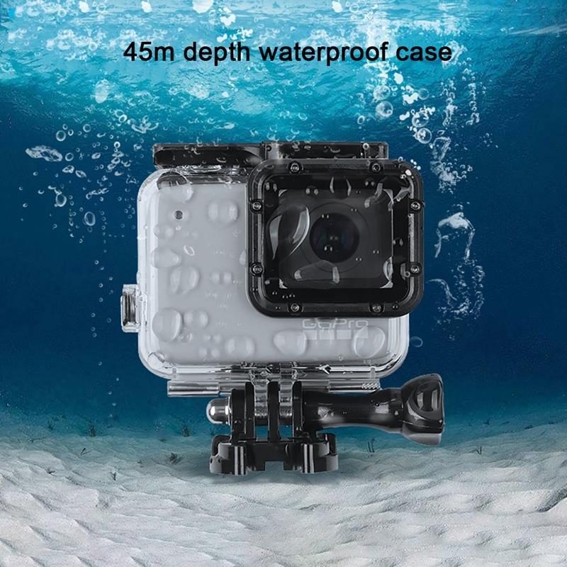 Waterproof Touch Back Cover for Gopro Hero7 - White / Silver 7