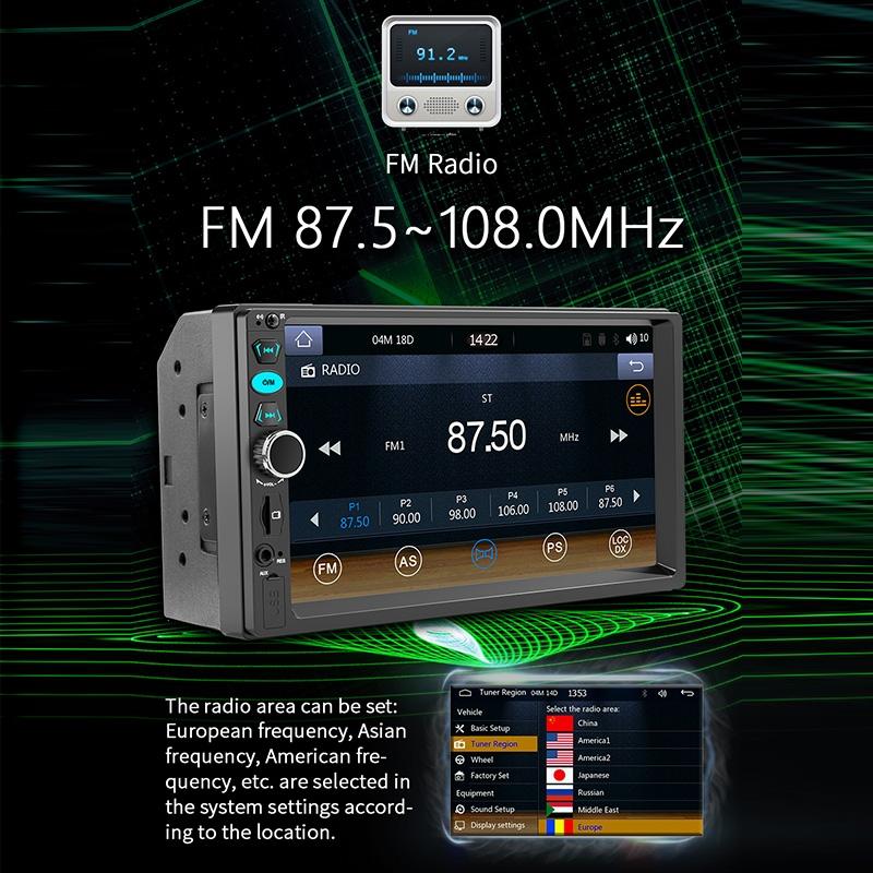 7 Inch Bluetooth Mp5 Player Mobile Phone Interconnect Fm U Disk 6