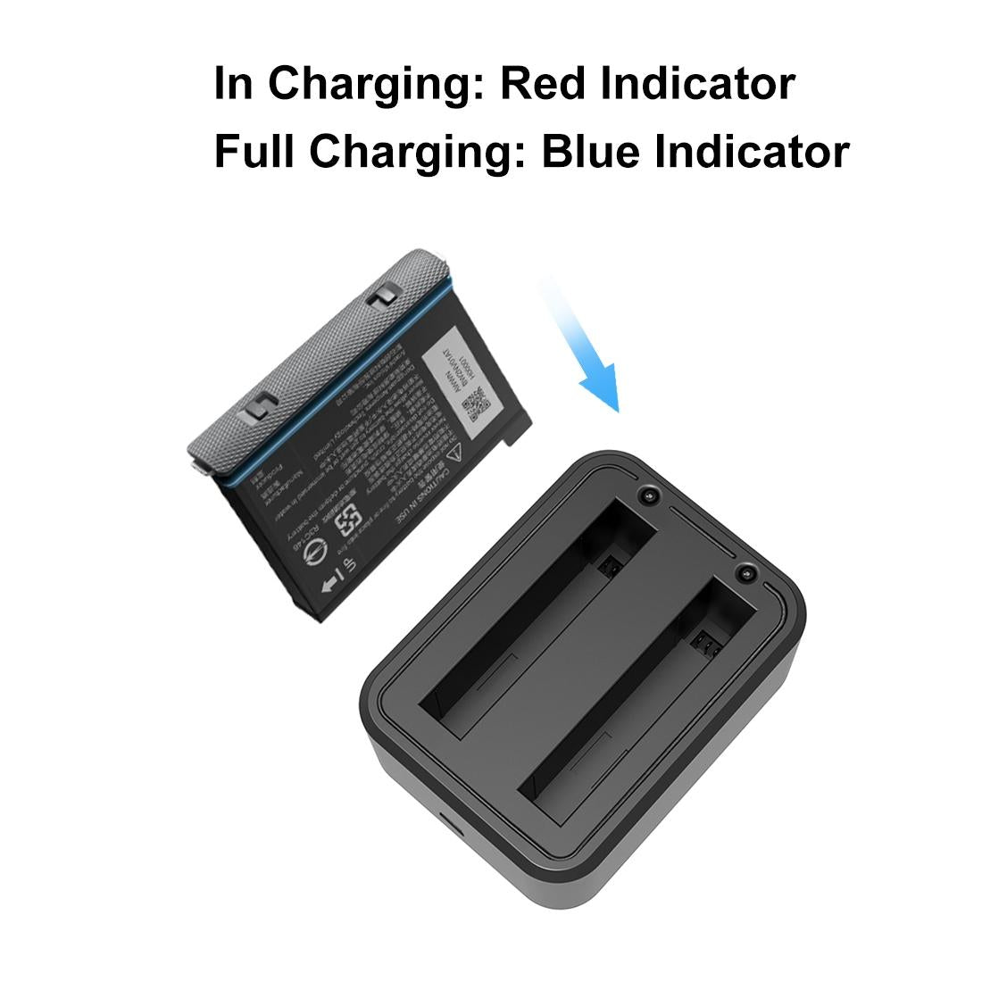 Insta360 X3 Dual Battery Charger with Indicator Light 4