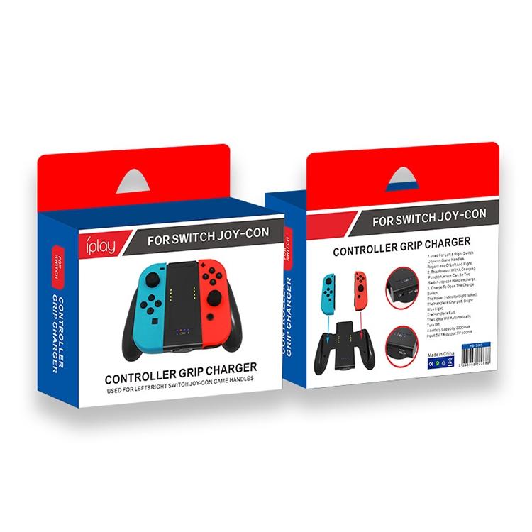 Joy Con Controller Grip with Charger - Compact and Convenient 6
