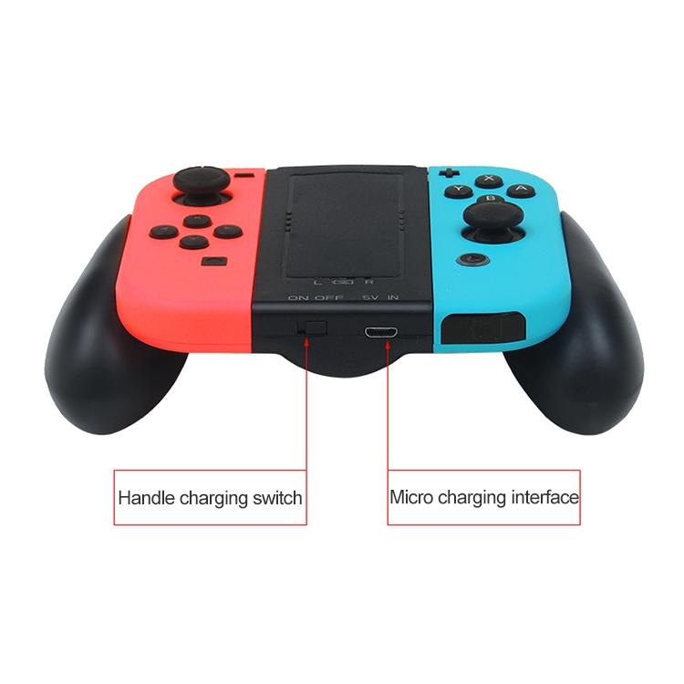 Joy Con Controller Grip with Charger - Compact and Convenient 8
