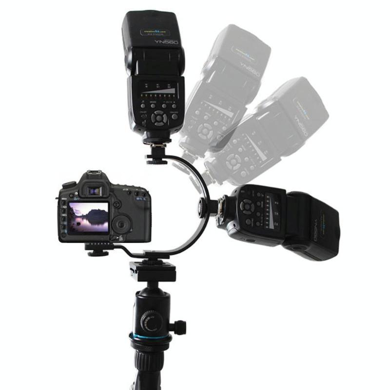 Universal Flash Bracket For Dslr Cameras - Type C 6
