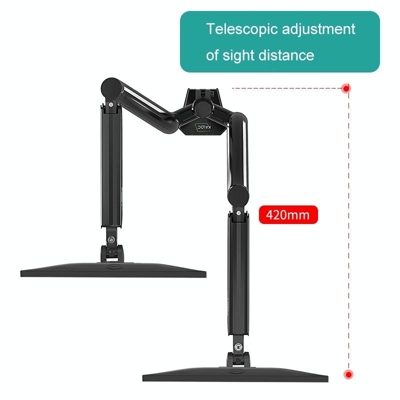 Double Screen Desktop Monitor Bracket - Air Pressure Lift 7