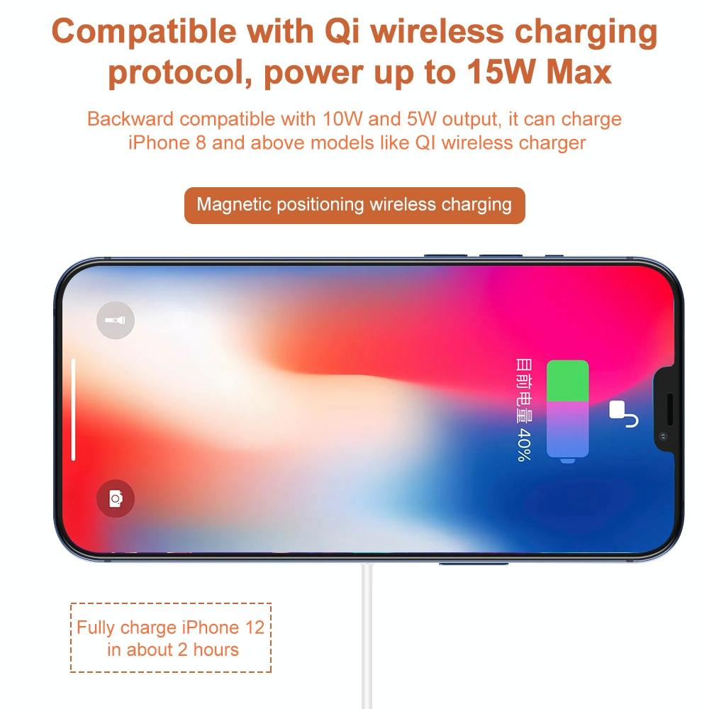 Aluminum Magnetic Wireless Charger 7