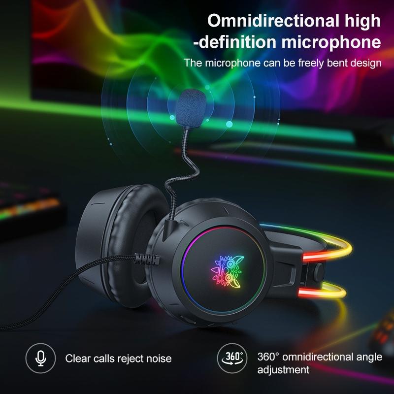 Symphony Wired Gaming Headset With Mic - Black 4
