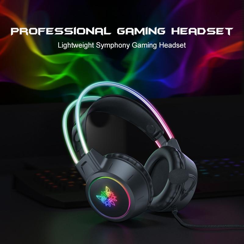 Symphony Wired Gaming Headset With Mic - Black 6