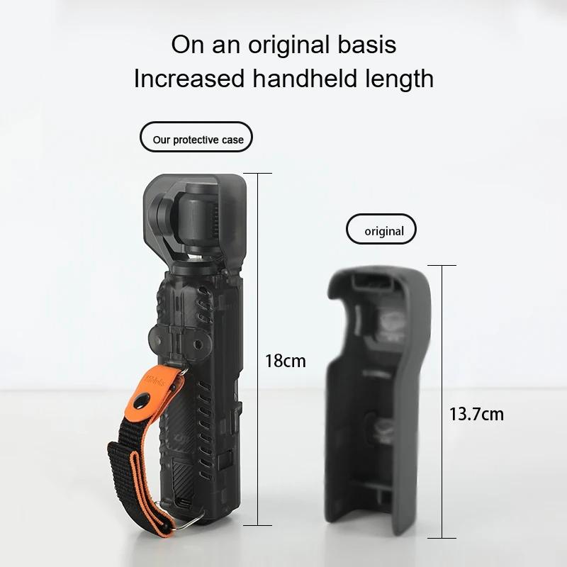 Rcstq Protective Case For Dji Osmo Pocket Anti Dislodgement Strap & Storage Shell 3