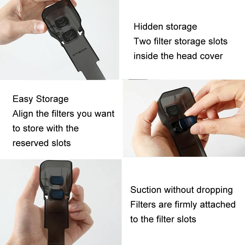 Rcstq Protective Case For Dji Osmo Pocket Anti Dislodgement Strap & Storage Shell 11