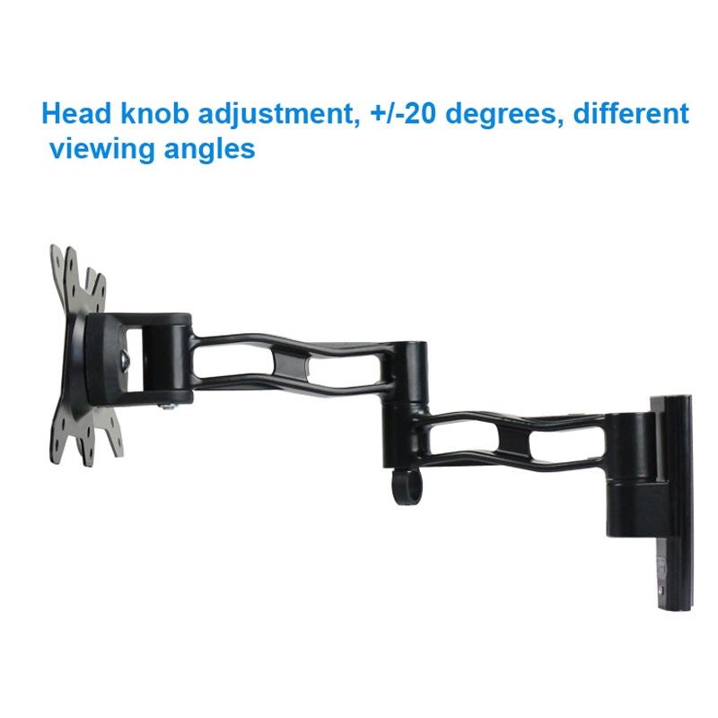 Telescopic Rotating Tv Wall Mount for Gibbon L33 Monitors 6