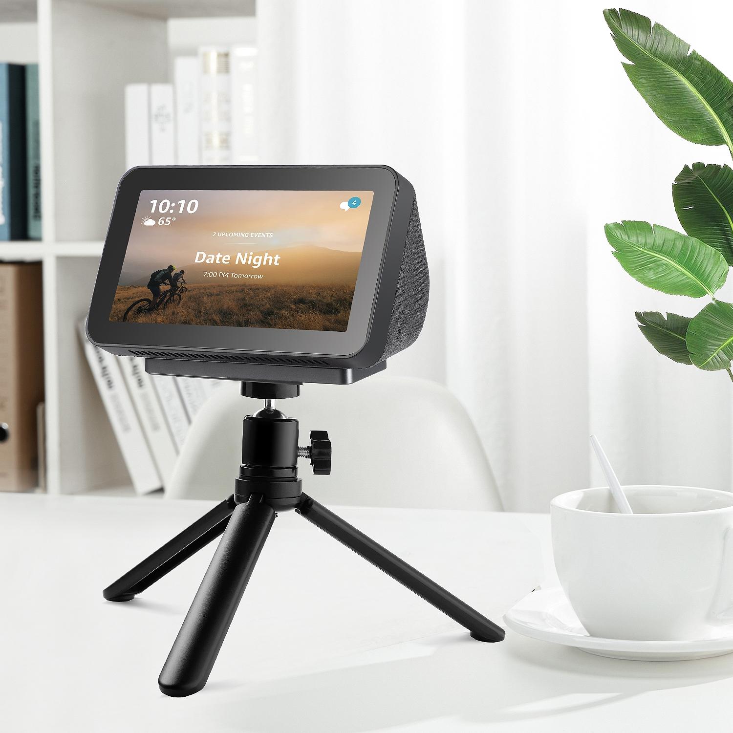 Echo Show 8 Smart Speaker with 360 Degree Rotating Holder Set 7