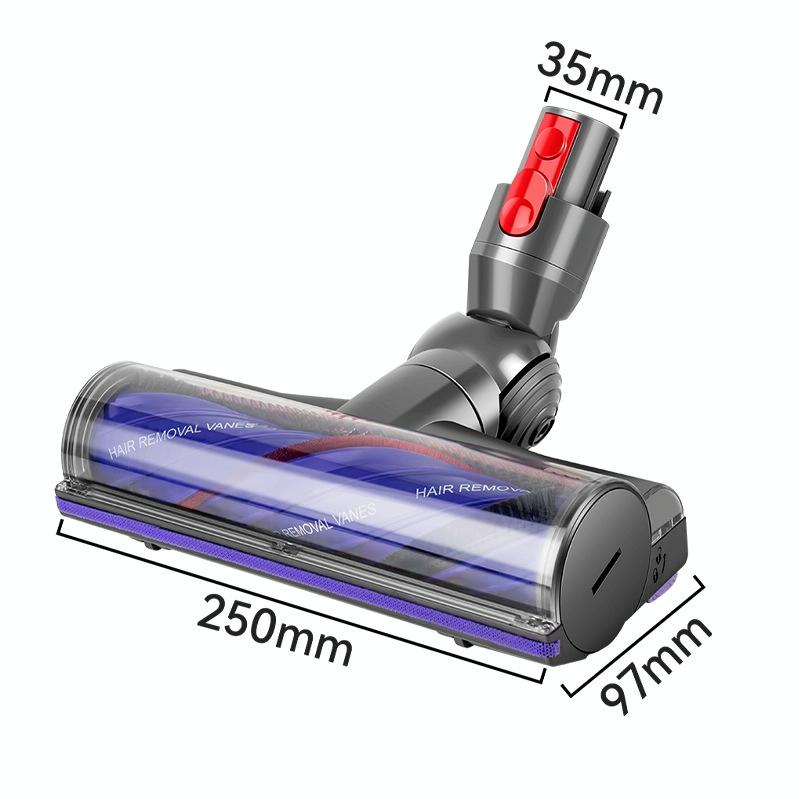 Soft Velvet Roller Direct Drive Brush Head for Dyson Vacs 4