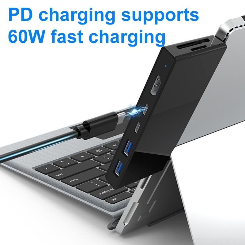 Usb 3.0 + Type-C Hub Adapter 5 Ports 5