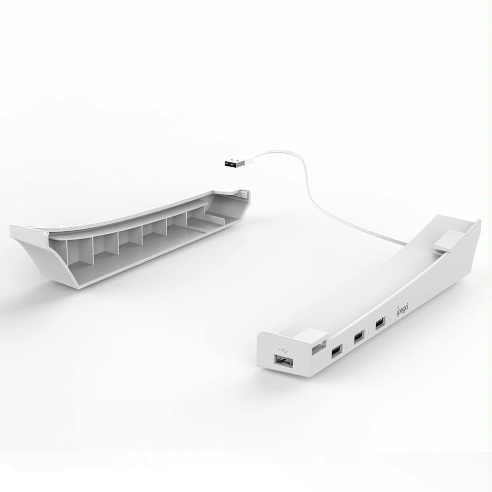 4-port Usb Hub Base for Ps5 Horizontal Stand 3