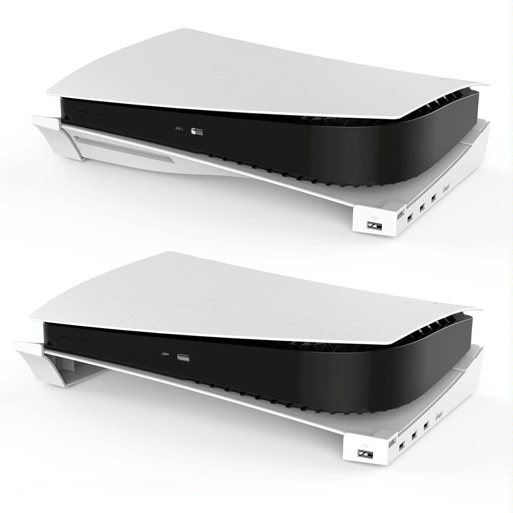 4-port Usb Hub Base for Ps5 Horizontal Stand 5