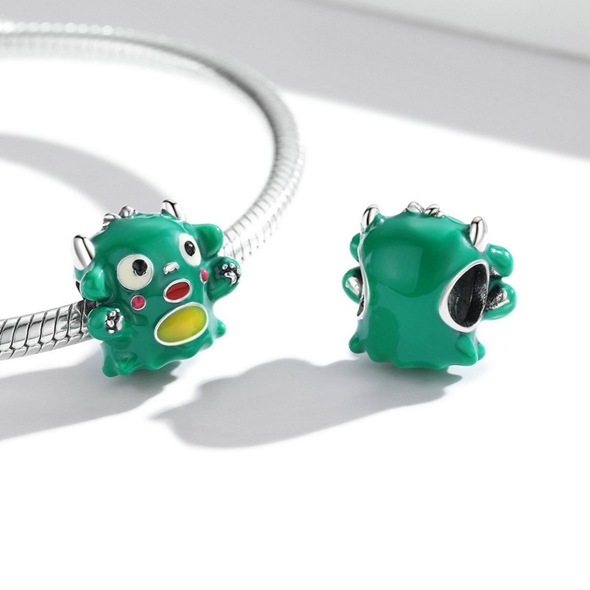 925 Sterling Silver Monster Beads For Diy Bracelets & Necklaces 6
