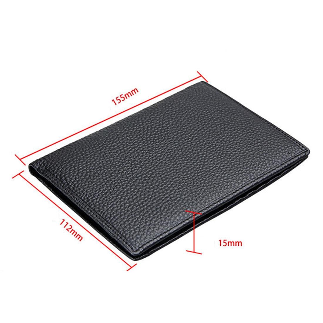 Men Rfid Wallet with Passport Holder - Multi-functional 3