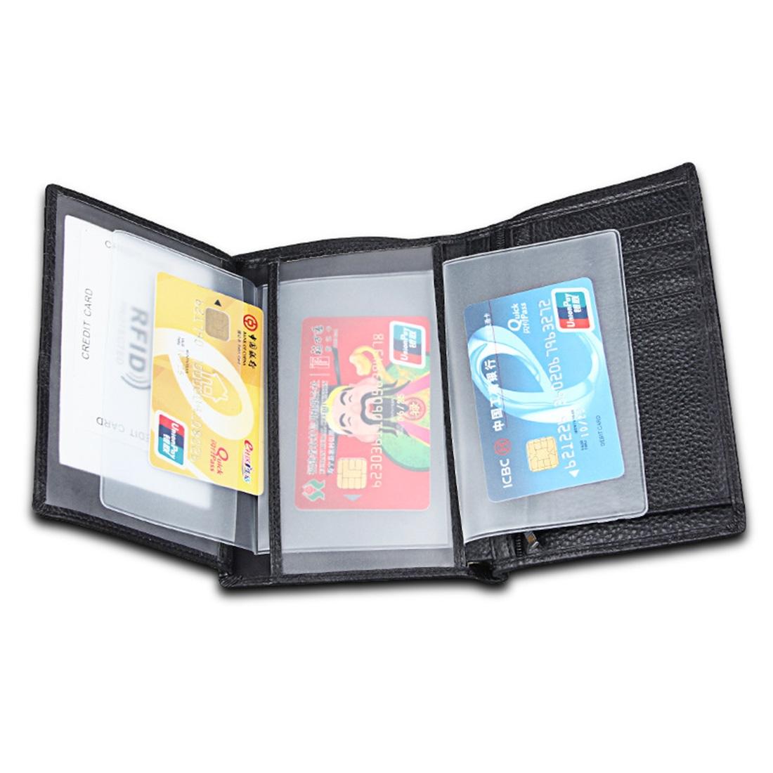 Men Rfid Wallet with Passport Holder - Multi-functional 6