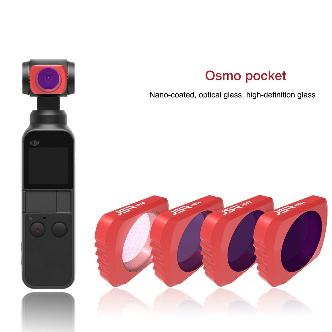 4-in-1 Hd Slim Lens Filter Set for Dji Pocket - Nd8 Nd16 Cpl Nd32 & Nd64 10
