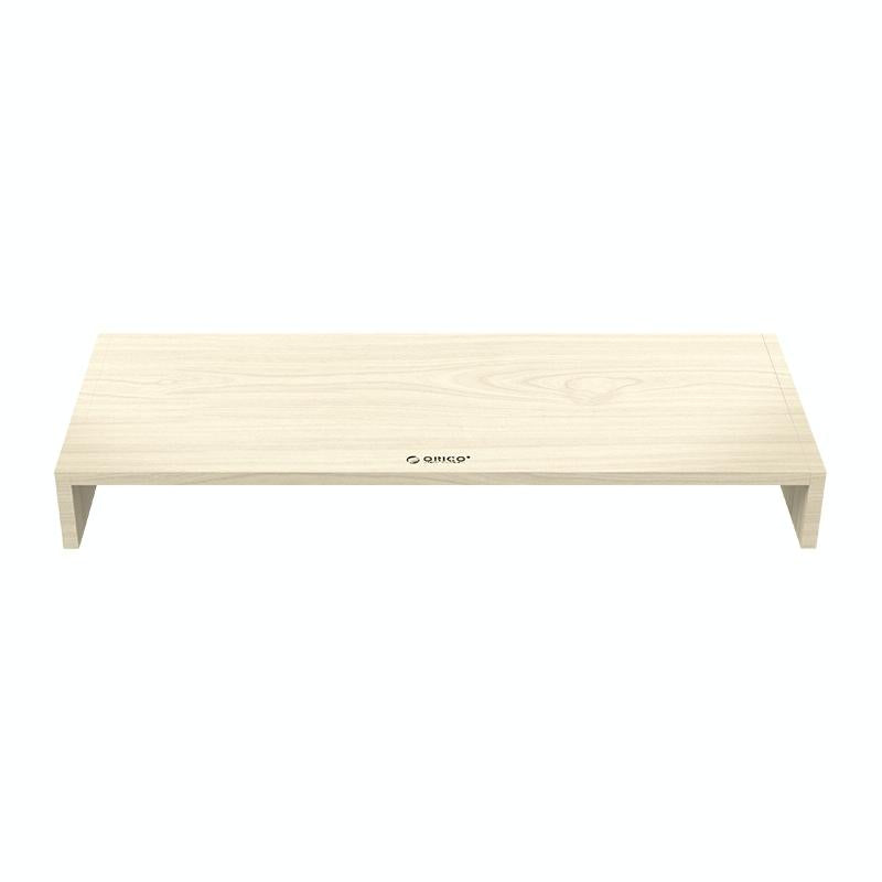 Natural Wood Monitor Stand - Holds Computer Screen 3