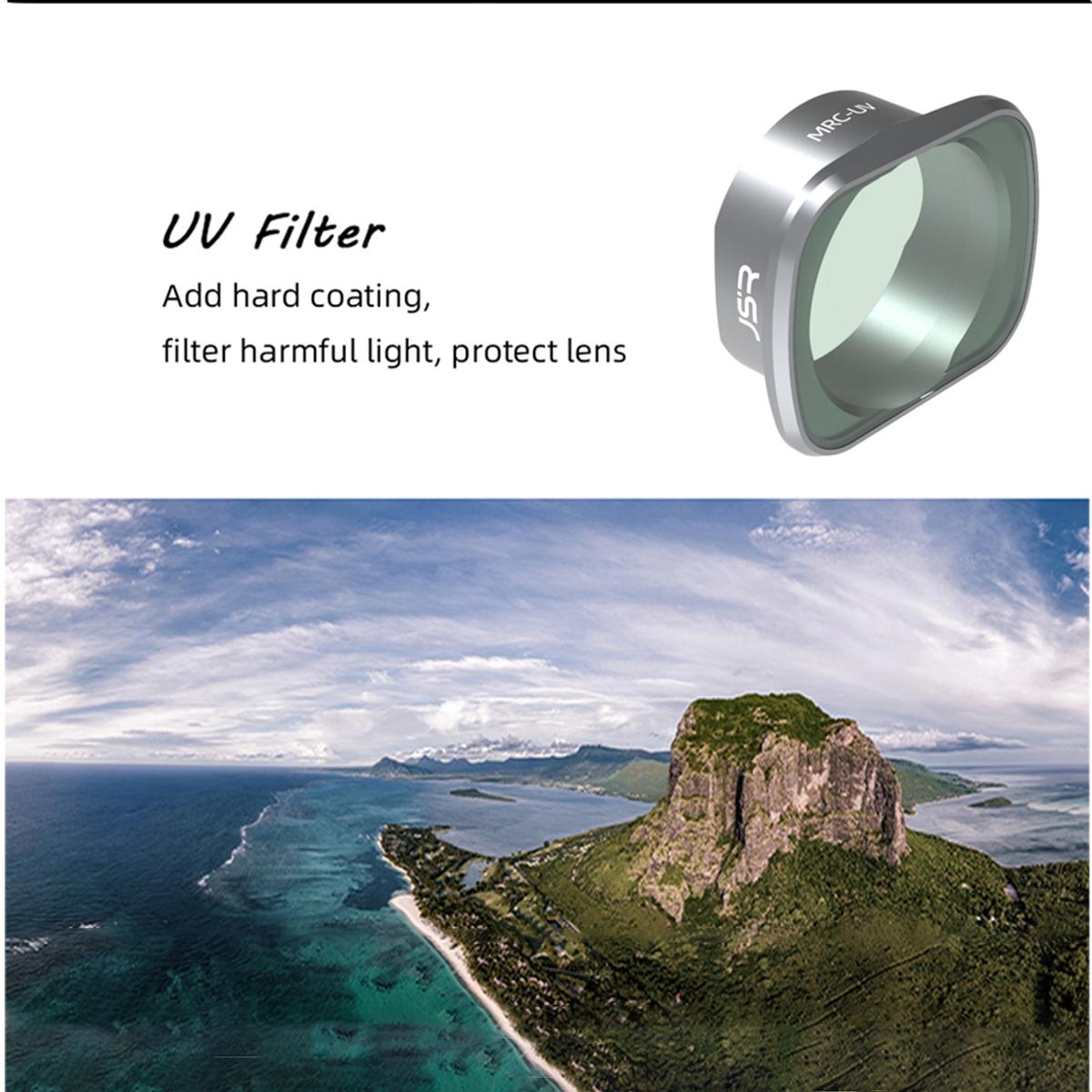 Aluminum Alloy Frame Lens Filters for Dji Fpv - Nd4 Nd8 Nd16 Nd32 Mcuv Cpl 5
