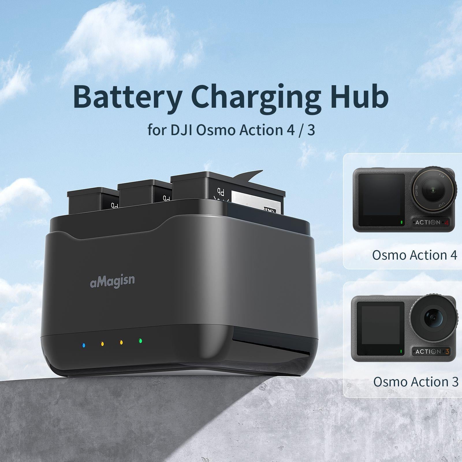 Amagisn Charger Base for Batteries 4