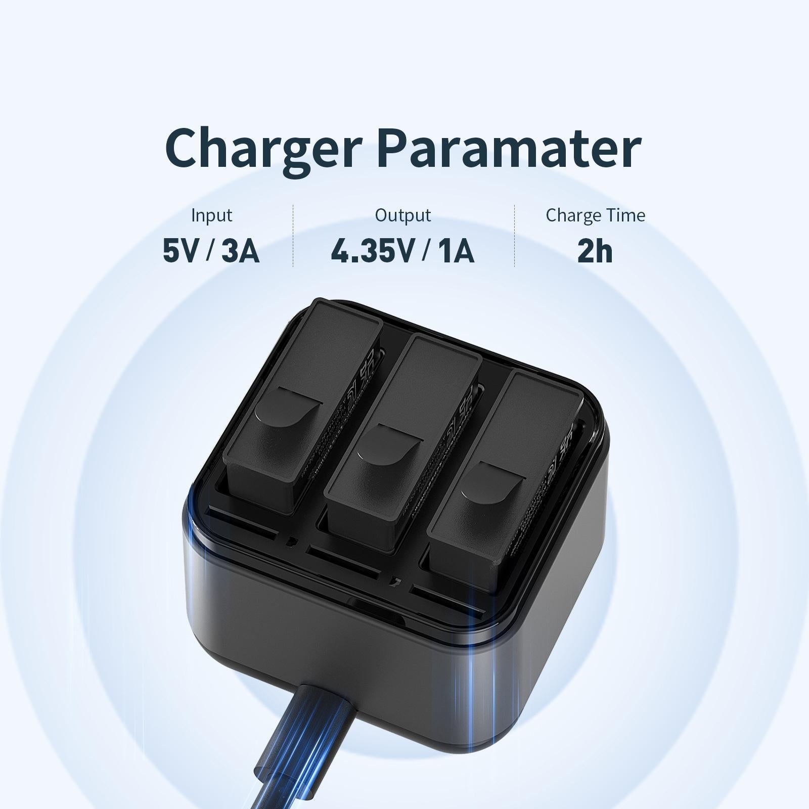 Amagisn Charger Base for Batteries 8