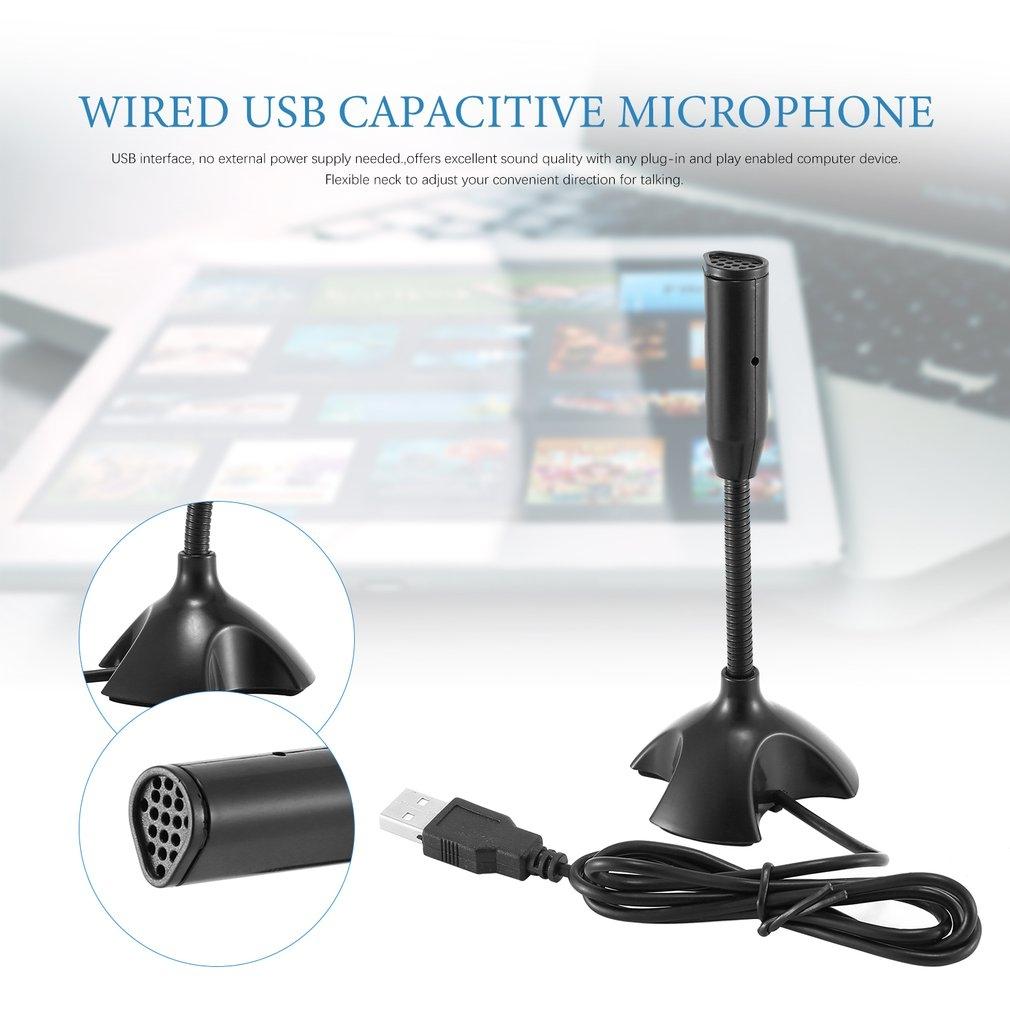 Mini Usb Microphone Stand For Pc Recording 5