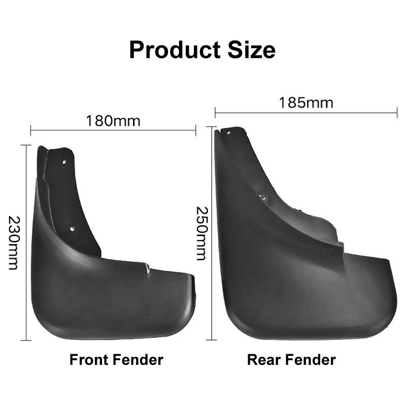 For Volkswagen Bora 2003-2008 4Pcs / Set Car Auto Soft Plastic Splash Flaps Fender Guard 4