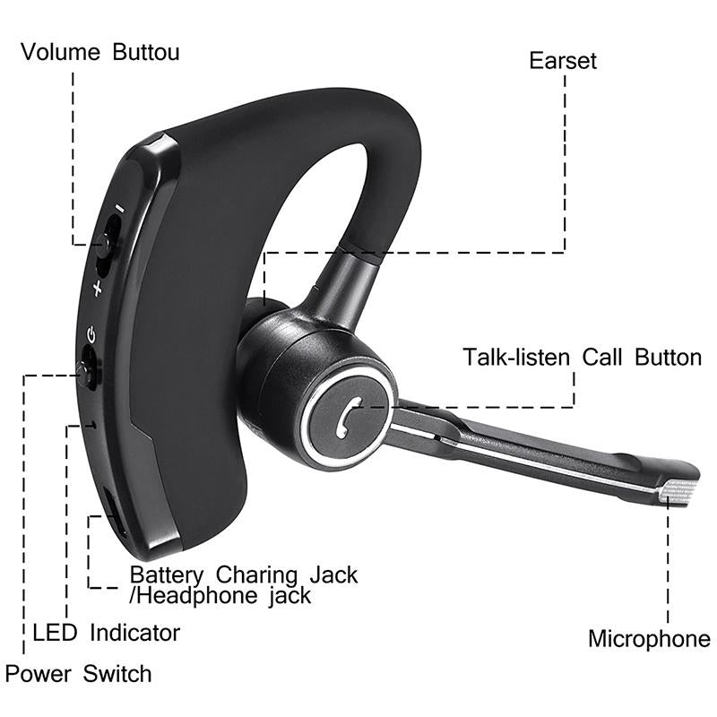 Business & Car use Bluetooth Earphone - Wireless 4