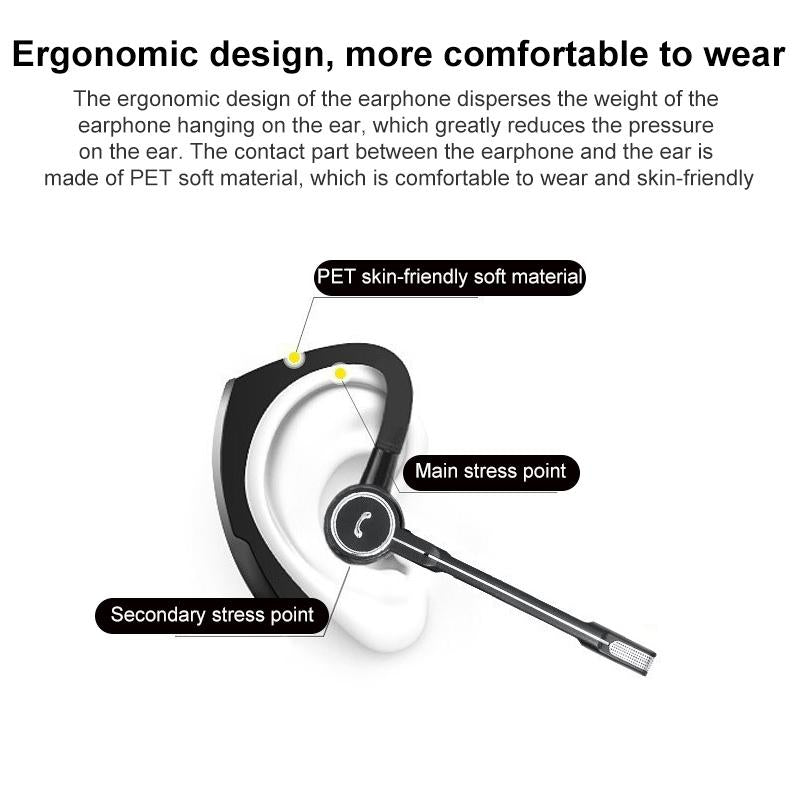 Business & Car use Bluetooth Earphone - Wireless 5