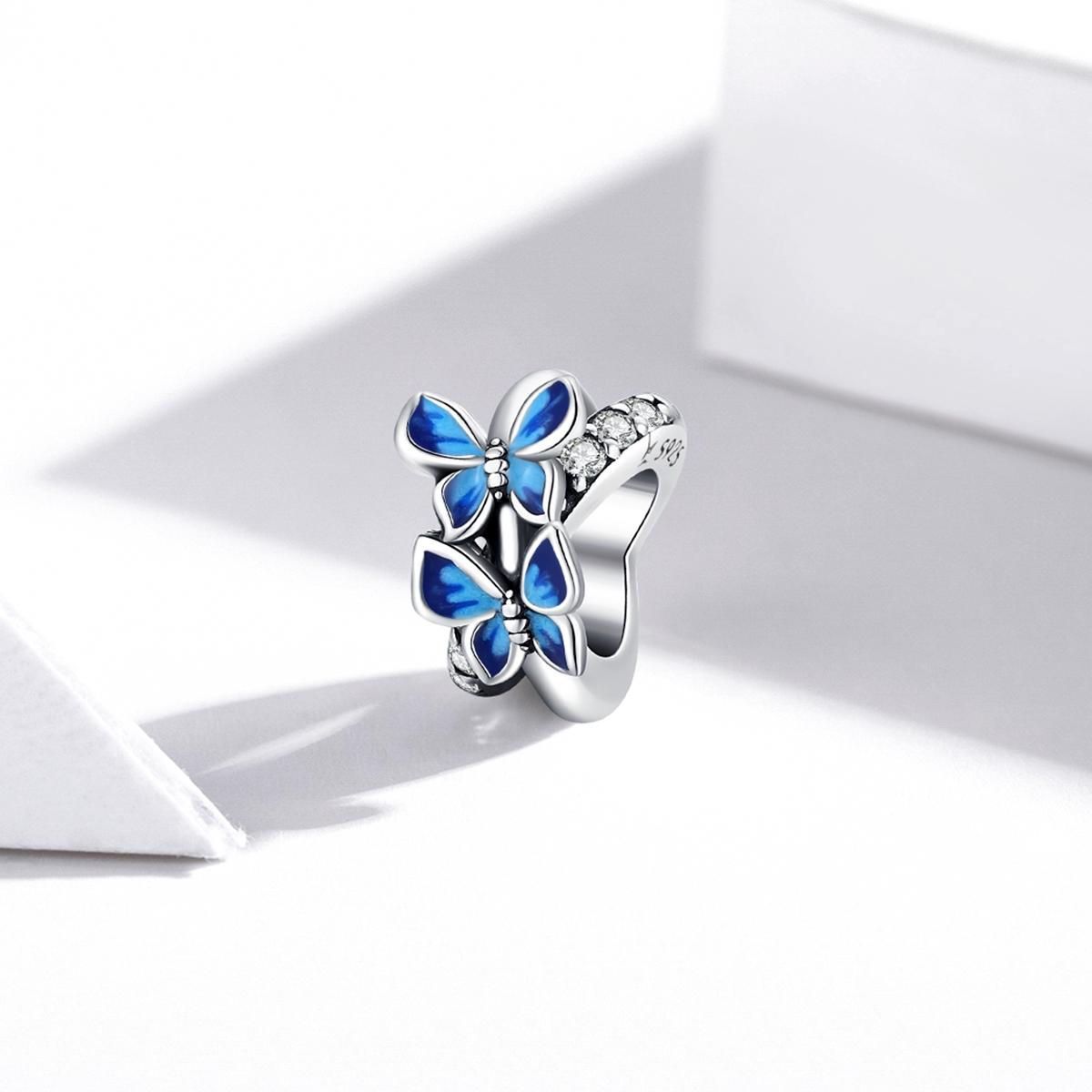 925 Sterling Silver Butterfly Beads For Diy Bracelets & Necklaces 3