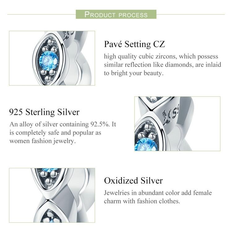 925 Sterling Silver Beaded Bracelet Diy Kit 5