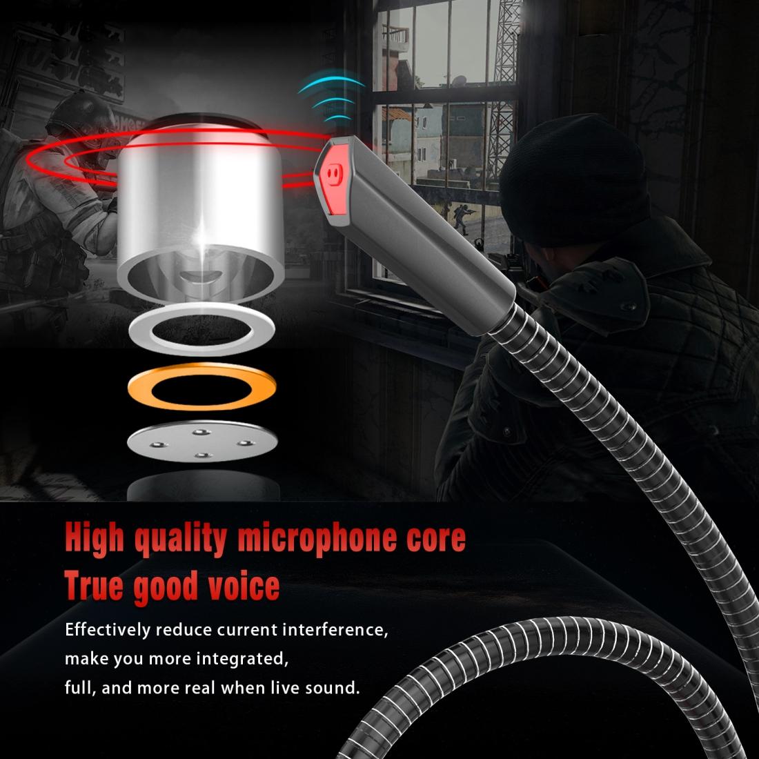 Flexible Usb Computer Microphone - 360 Degree Bendable - 2.2M 12
