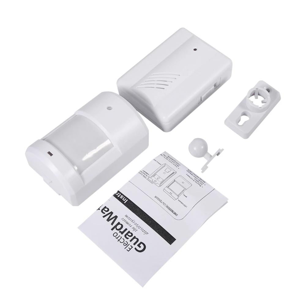 Wireless Doorbell With Electro Guard Ir Detection - White 5