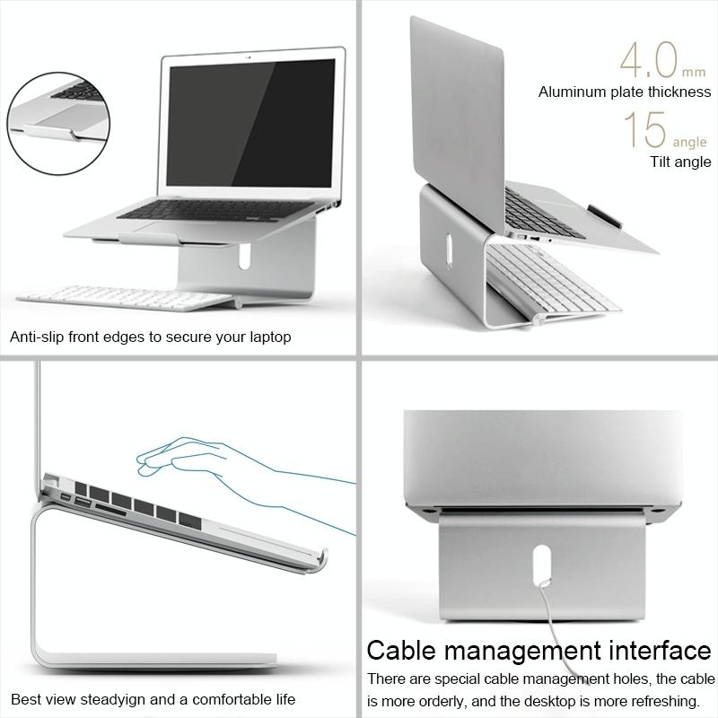 Adjustable Laptop Stand - 360 Degree Rotation - 11-17 Inch Notebooks 5
