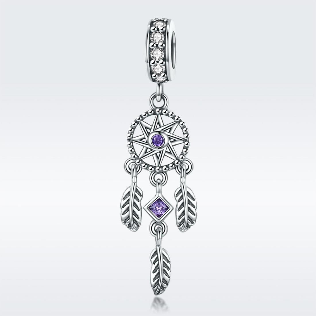 925 Sterling Silver Dream Catcher Bracelet Beads 3